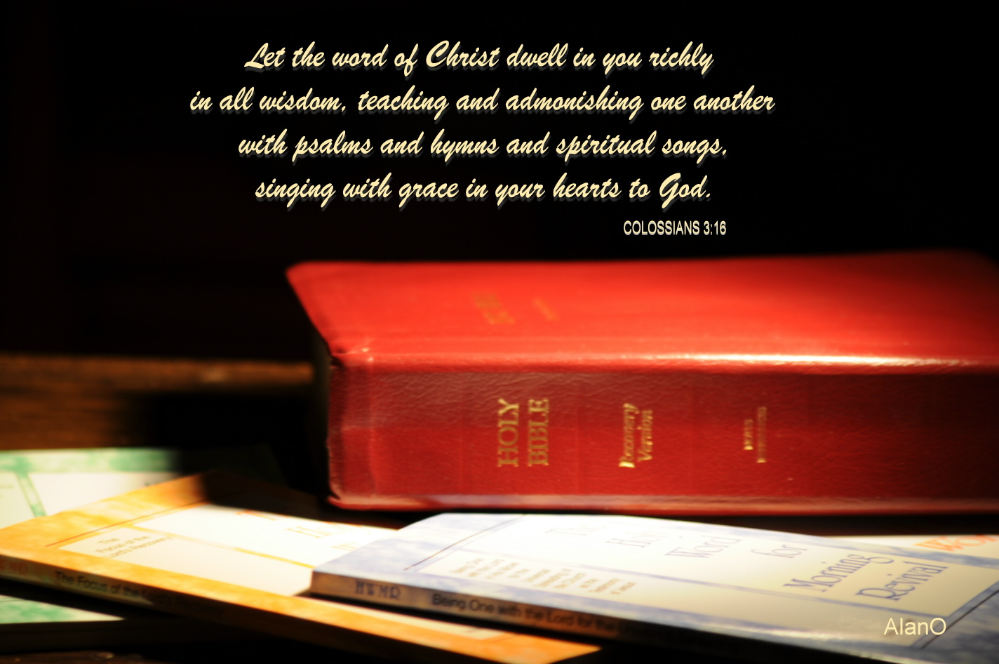 We need to abide in the lord by exercising our spirit and we need to